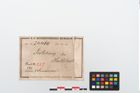 Etikett zu Bronzearmreif (NHMW-PRAE-024460)
